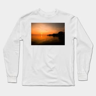 Spectacular Sirmione Sunset Long Sleeve T-Shirt